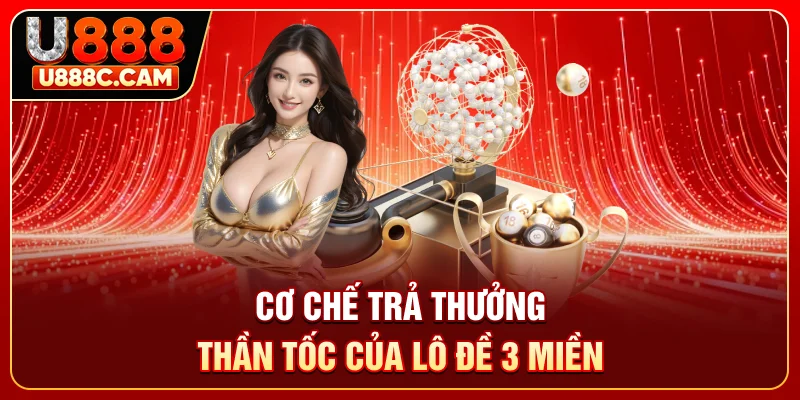 Cơ chế trả thưởng thần tốc của lô đề 3 miền
