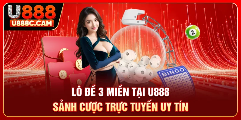 Lô Đề 3 Miền Tại U888 - Sảnh Cược Trực Tuyến Uy Tín